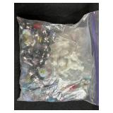 Lot of Vintage Glass Chandelier Prisms and Drops in Assorted Styles