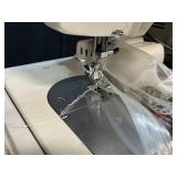 Portable Necchi Sewing Machine with Case and Accessories untested