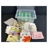 Assorted Vintage and Decorative Scarves Collection