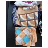 Collection of Assorted Vintage Silk and Patterned Scarves