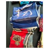 Collection of Assorted Fashion Scarves with Designer Prints