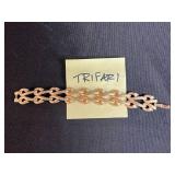 Collection of Vintage Gold Tone and Trifari Jewelry Necklaces and Bracelet