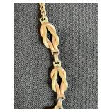 Collection of Vintage Jewelry Including 12K GF, Monet Bracelet, and Eagle Pin