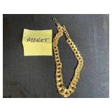 Collection of Vintage Jewelry Including 12K GF, Monet Bracelet, and Eagle Pin