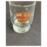 Collection of Vintage Miniature Glassware, Souvenir Shot Glasses, and Decorative Items