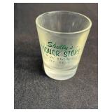 Collection of Vintage Miniature Glassware, Souvenir Shot Glasses, and Decorative Items