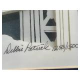 Debbie Patrick Limited Edition Dimensional Bridge Artwork Framed 20x16