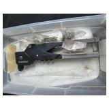 PowerFast Hand Riveter & Large Assorted Hand Tools and Workshop Accessories Lot