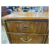 MCM Drexel Accolade 77" Wood Dresser - 2 wheels in drawer and need assembly