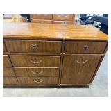 MCM Drexel Accolade 77" Wood Dresser - 2 wheels in drawer and need assembly