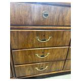 MCM Drexel Accolade 77" Wood Dresser - 2 wheels in drawer and need assembly