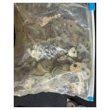 Bulk Lot of Vintage Keys and Leather Key Wallet Collection