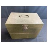 Box of Vintage Wooden Carved Figurines and Shapes Assortment