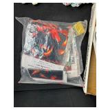 Collection of Floral and Patterned Cotton Garden Gloves with Gift Sacks, Coasters, and Nautical Booklet