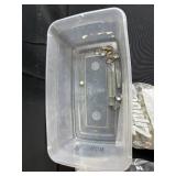 Assorted Lot of Vintage Chandelier Prisms and Crystal Parts