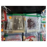 Collection of Vintage Photographs and Antique Valentines with Keepsake Box