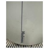 Holmes Oscillating Table Fan 18 Inch White