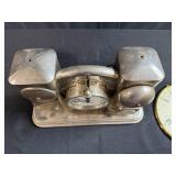 Vintage Darche Chicago Electric Alarm Clock Bank with Flashlight Function