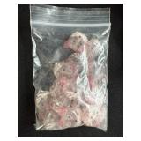 Collection of Glass Cat Charms and Jewelry Findings Assortment