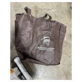 Storage Bin Lot with Chains, Clotheslines, Tarp, Bags, and Organizer Pouches