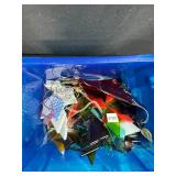 Bulk Lot of Gift Bags, Pouches, Organza, and Craft Ribbons with Storage Totes