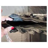 Collection of 3 Vintage Handbags with Plaid and Knit Designs