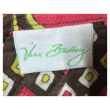 Coach Leather Messenger Bag and 3 Vera Bradley Quilted Tote Bags