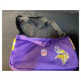 Coach Leather Bag, Vera Bradley Quilted Purse, and Vikings Profanity Shoulder Bag - Set of 3 Handbags