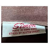 Collection of Vintage Handbags and Colorful Silk Scarves