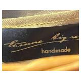 Collection of 3 Vintage Purses: Etienne Aigner Handmade Wicker, Hillard & Hanson Beaded, Brown Leather Pouch