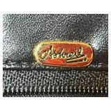 Lot of 2 Vintage Purses - Woven Basket Handbag and Ashroil Evening Bag