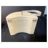 Vintage Lucite Purse Boxes with Mirrored Interiors and Irice Perfume Bottle (untested)