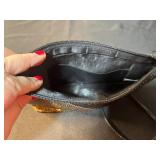 Collection of 3 Handbags: Relic Floral Bag, La Tour Eiffel Colorblock Backpack, and Metallic Mesh Purse