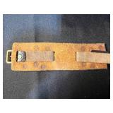 Set of Vintage Tooled Leather and Snakeskin Accessories