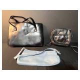 Collection of 3 Handbags including The Sak, Black Crossbody, and Ginatailsa Tote