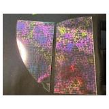 Collection of COE 96 Fusing Glass Sheets with Dichroic Add-Ons and Sparkler Packs