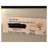 Collection of COE 96 Fusing Glass Sheets with Dichroic Add-Ons and Sparkler Packs