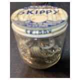 Lot of Assorted Specialty Pliers, Washers, and Metal Rings with Storage Bin