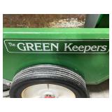 Green Keepers Garden Cart with Tools, Rope, Planters, and String Lights