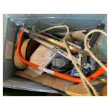 Green Keepers Garden Cart with Tools, Rope, Planters, and String Lights