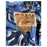 Collection of Hawaiian and Tropical Print Button-Up Shirts Size L Assorted Brands