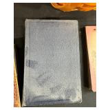 Vintage Woven Basket with Collection of Autograph and Memory Books