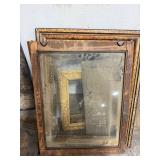 Collection of Vintage and Antique Picture Frames, Mat Boards, Decorative Panels