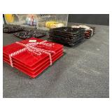 Collection of Handmade Glass Coasters and Table Accessories