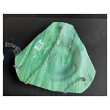 Set of 4 Art Glass Pieces Including Hanging Bowls and Decorative Plates