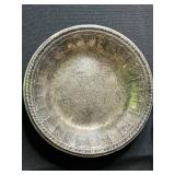 Vintage Folk Art Collection: Reed & Barton Silver Dish, Polly Page Dolls, and Decorative Miniatures