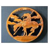 Native American Collectibles and Folk Art Lot with Baskets, Pipe, and Decor