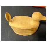 Native American Collectibles and Folk Art Lot with Baskets, Pipe, and Decor