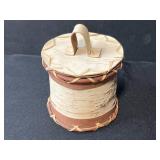 Native American Collectibles and Folk Art Lot with Baskets, Pipe, and Decor