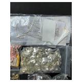 Collection of Jewelry Making Supplies, Tools and Accessories